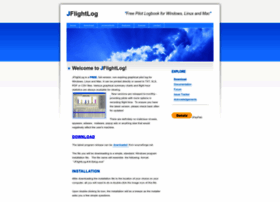 J-flightlog.sourceforge.net thumbnail