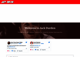 Jackdurden.com thumbnail
