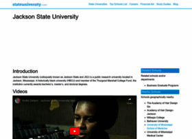 Jackson.stateuniversity.com thumbnail