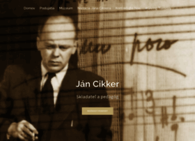 Jan-cikker.org thumbnail