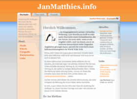 Janmatthies.info thumbnail