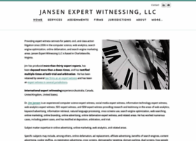 Jansenexpertwitnessing.com thumbnail
