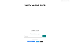 Janty-vapors.com thumbnail