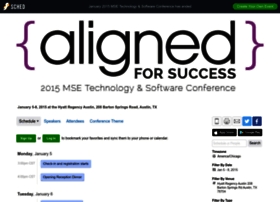 January2015msetechnologysoftware.sched.org thumbnail