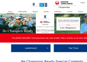 Japanairlineschampionship Com At Wi Japan Airlines Championship Japanairlineschampionship Com At Wi Japan Airlines Championship