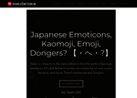 Japaneseemoticons.net thumbnail