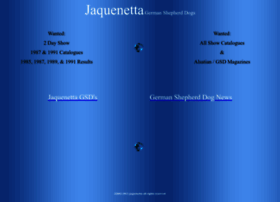 Jaquenetta.com thumbnail