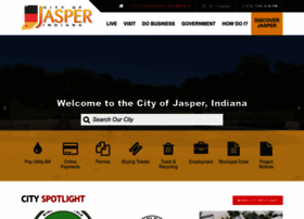 Jasperindiana.gov thumbnail