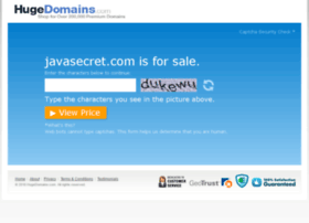 Javasecret.com thumbnail