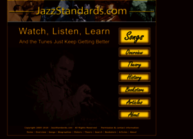 Jazzstandards.com thumbnail