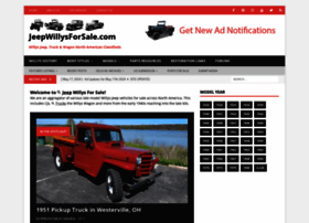 Jeepwillysforsale.com thumbnail
