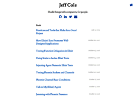 Jeff-cole.com thumbnail