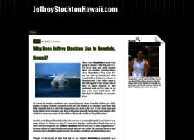 Jeffreystocktonhawaii.com thumbnail