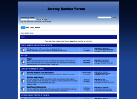 Jeremybamberforum.co.uk thumbnail