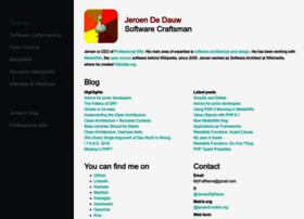 Jeroendedauw.com thumbnail
