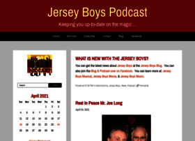 Jerseyboyspodcast.com thumbnail