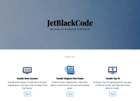 Jetblackcode.com thumbnail