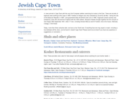 Jewish.capetown thumbnail