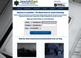 Jewishgen.org thumbnail