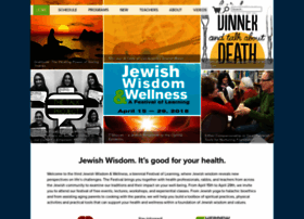 Jewishwisdomandwellness.org thumbnail