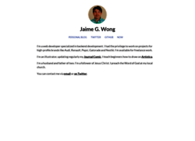 Jgwong.org thumbnail