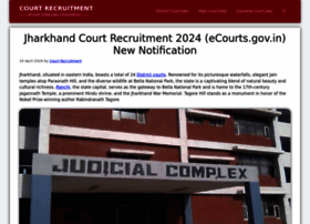 Jharkhand.courtrecruitment.com thumbnail