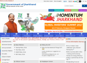 Jharkhand.nic.in thumbnail