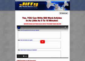 Jiffyarticles.com thumbnail