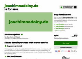 Joachimnadolny.de thumbnail Joachimnadolny.de thumbnail