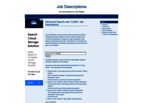 Job-descriptions.org thumbnail