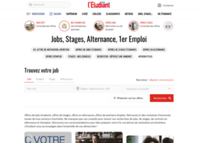Jobs-stages.letudiant.fr thumbnail
