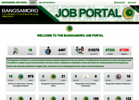 Jobs.bangsamoro.gov.ph thumbnail
