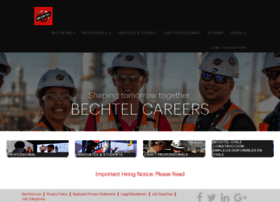Jobs.bechtel.com thumbnail