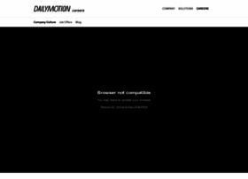 Jobs.dailymotion.com thumbnail