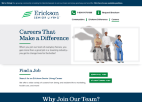 Jobs.ericksonliving.com thumbnail