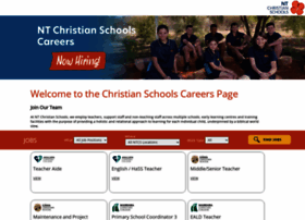 Jobs.ntchristianschools.com.au thumbnail