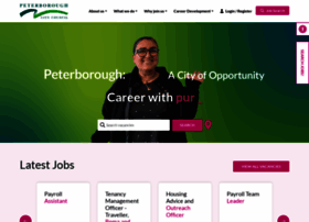 Jobs.peterborough.gov.uk thumbnail