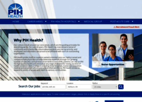 Jobs.pihhealth.org thumbnail