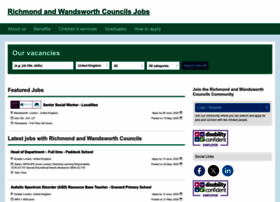 Jobs.richmondandwandsworth.gov.uk thumbnail