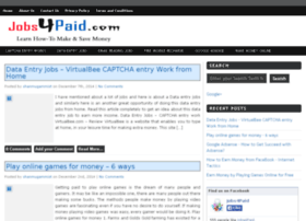 Jobs4paid.com thumbnail