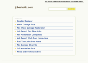 Jobsaholic.com thumbnail