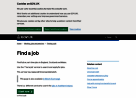 Jobseekers.direct.gov.uk thumbnail