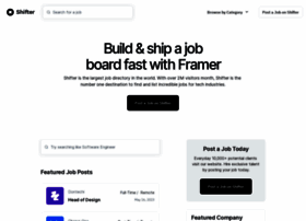 Jobshifter.framer.website thumbnail