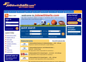 Jobswithballs.com thumbnail