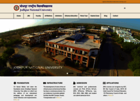 Jodhpurnationaluniversity.co.in thumbnail