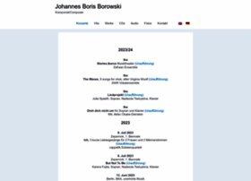 Johannesborisborowski.de thumbnail