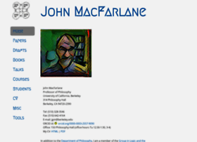 Johnmacfarlane.net thumbnail