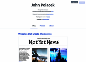 Johnpolacek.com thumbnail