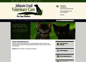 Johnsoncreekveterinarycare.com thumbnail