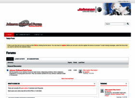 Johnsonoutboardforum.com thumbnail
